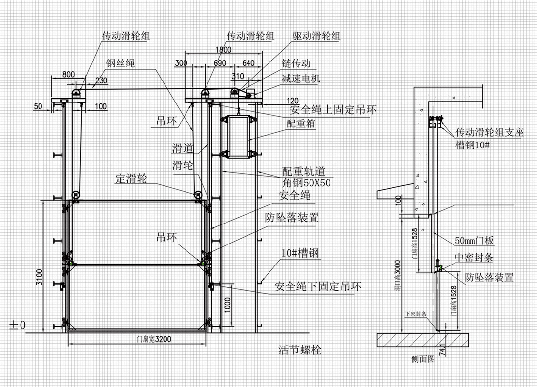 沈阳电动提升门