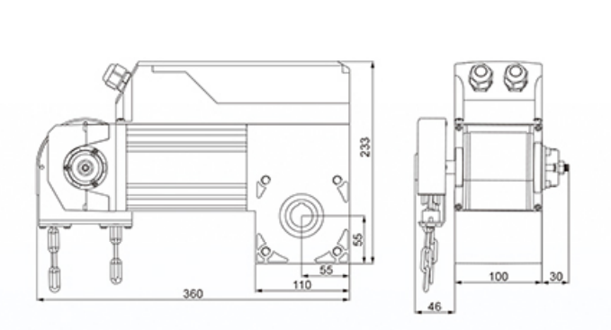 先锋工业门电机KG40-50-50S-70S-75S